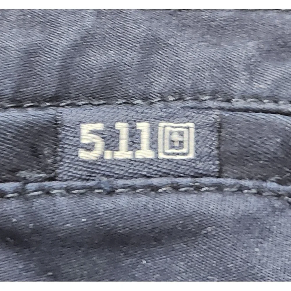 5.11 Tactical Pants Mens 36x32 Black Edge Chino Utility Lightweight